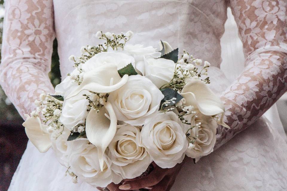 Bridal Bouquet Detail