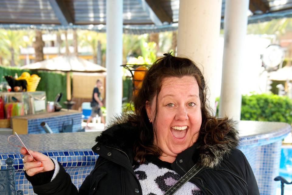 Terri Dyke in Benidorm