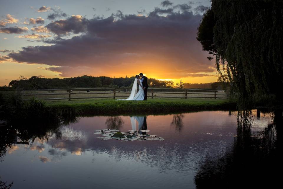 Sunset at Caswell House