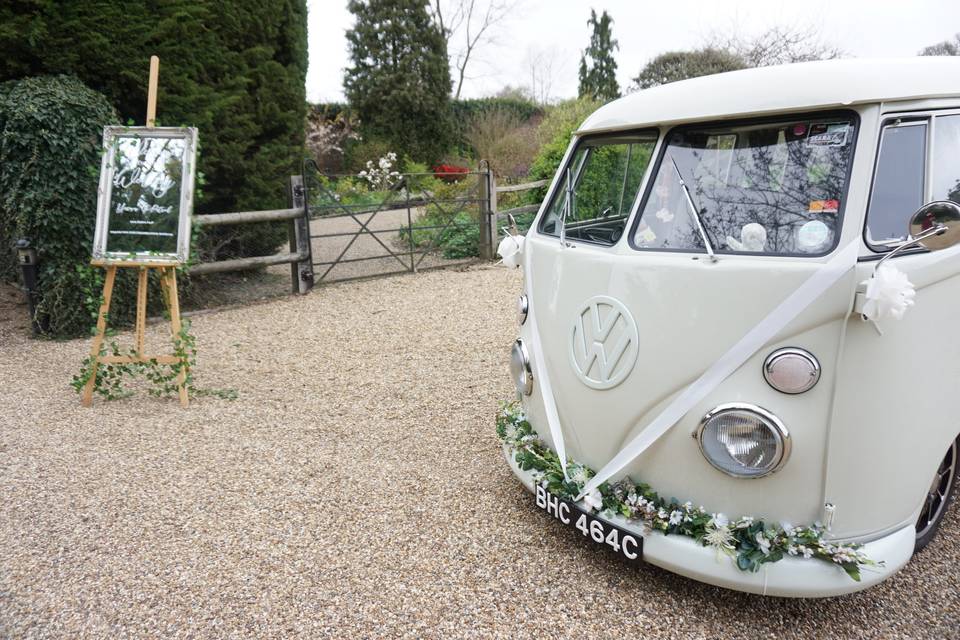 Cars and Travel White Van Wedding Company 26