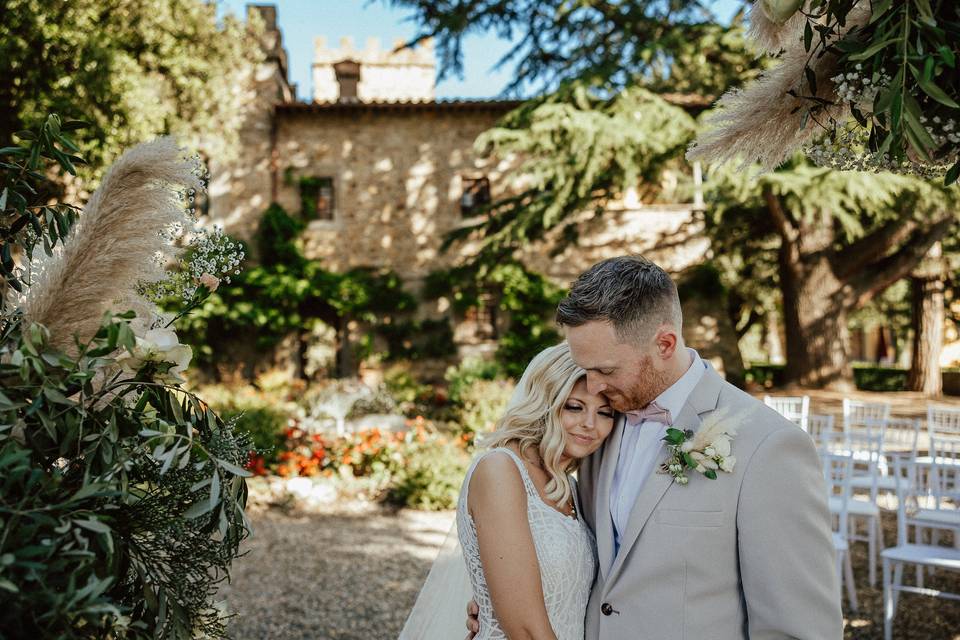 Ceremony in the garden