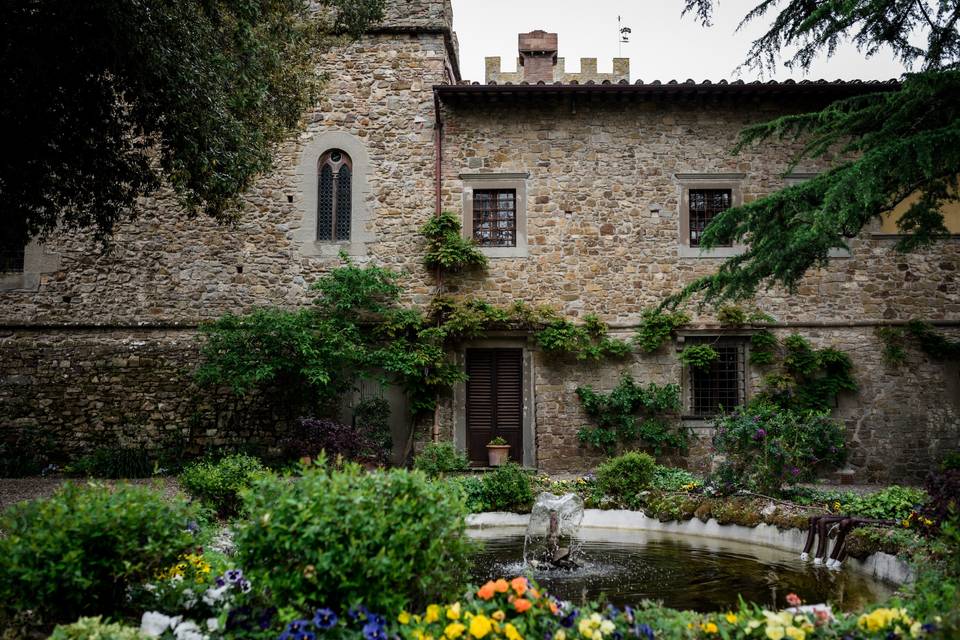 Garden's fountain