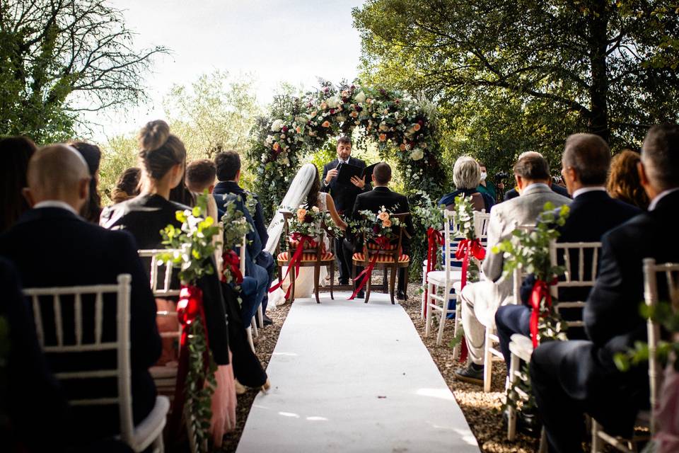 Garden ceremony