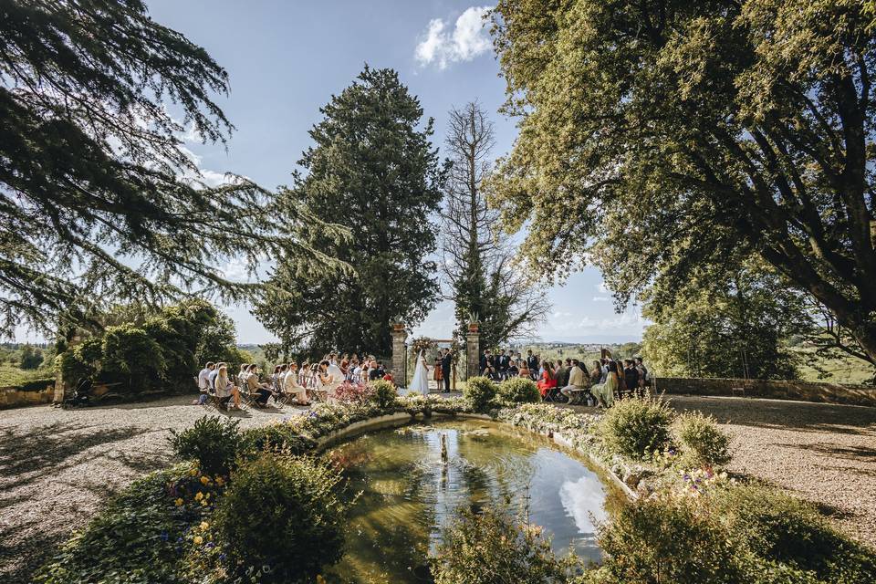 Garden's fountain