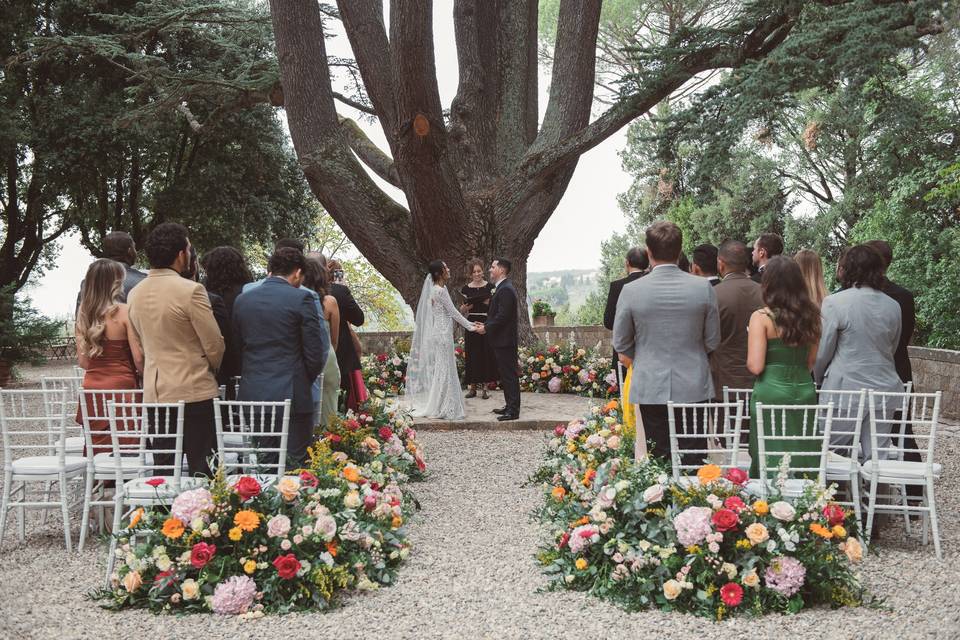 Garden ceremony