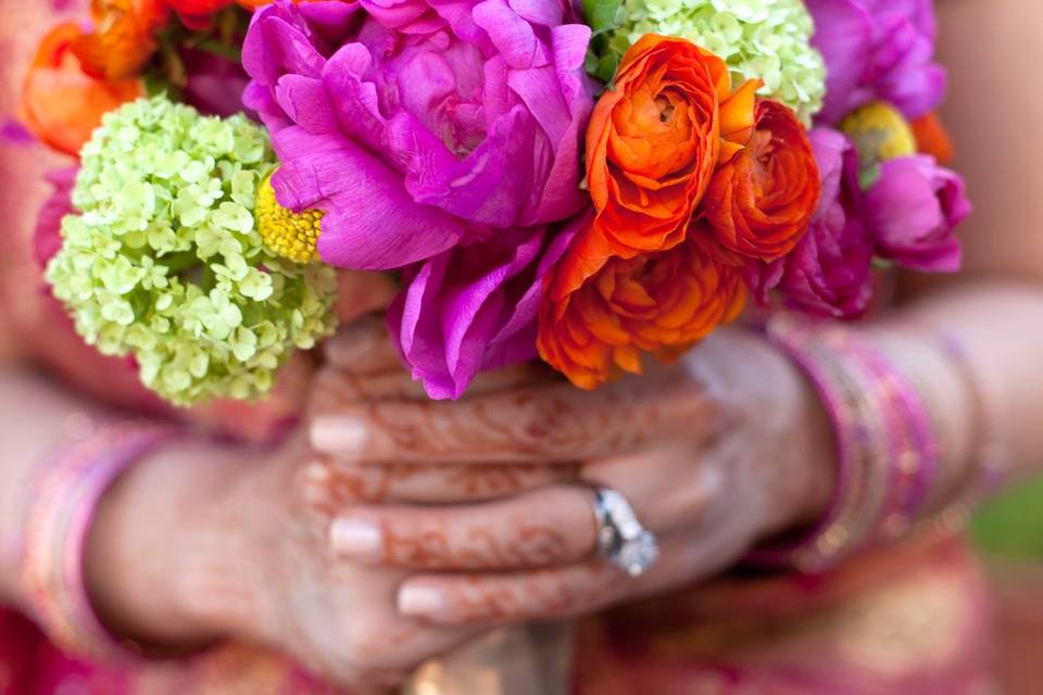 Bridal Bouquet for Asian Weddings