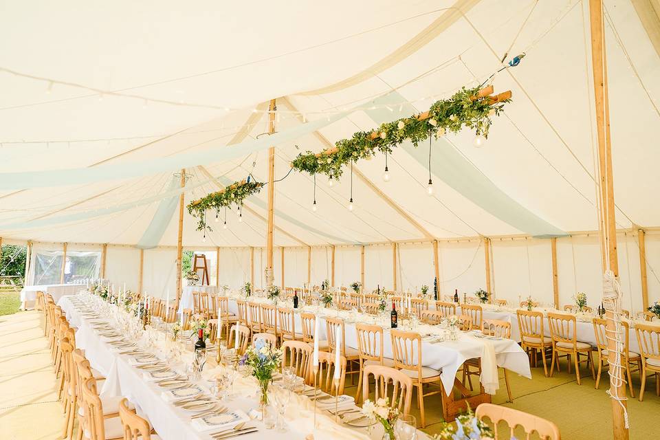 Marquee wedding