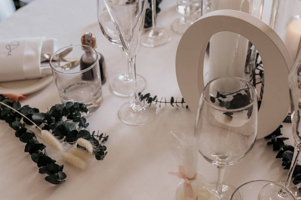 Simple eucalyptus styling