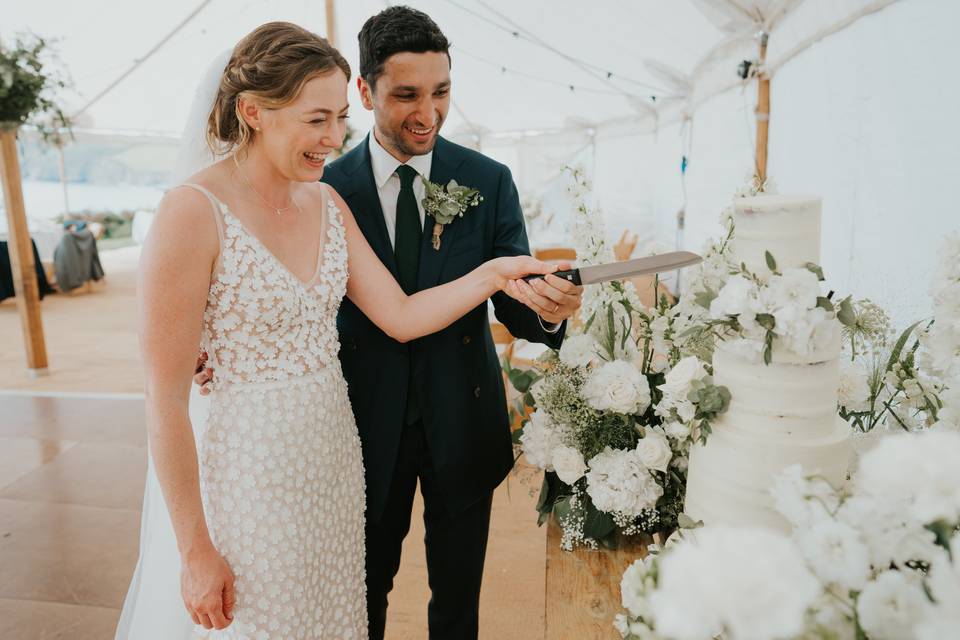 Cake cut