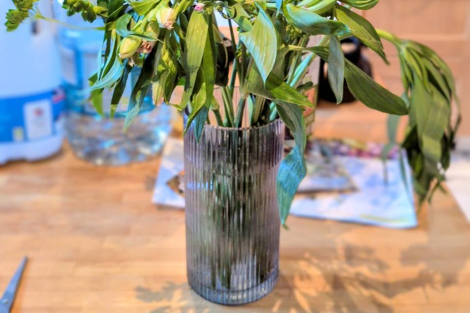 Wildflowers and lilies
