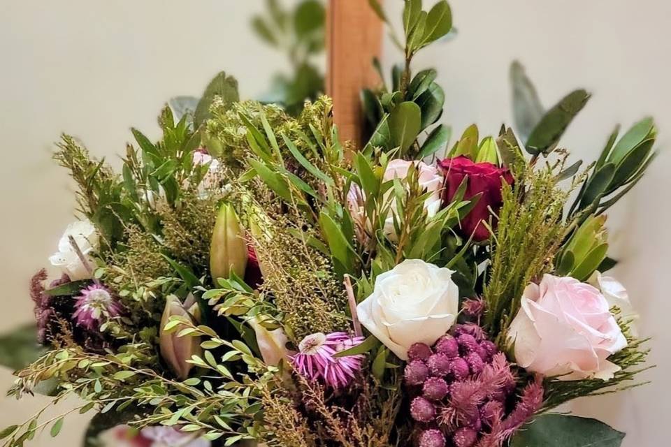 Rustic with Roses