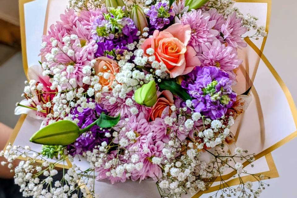Lilies and Roses