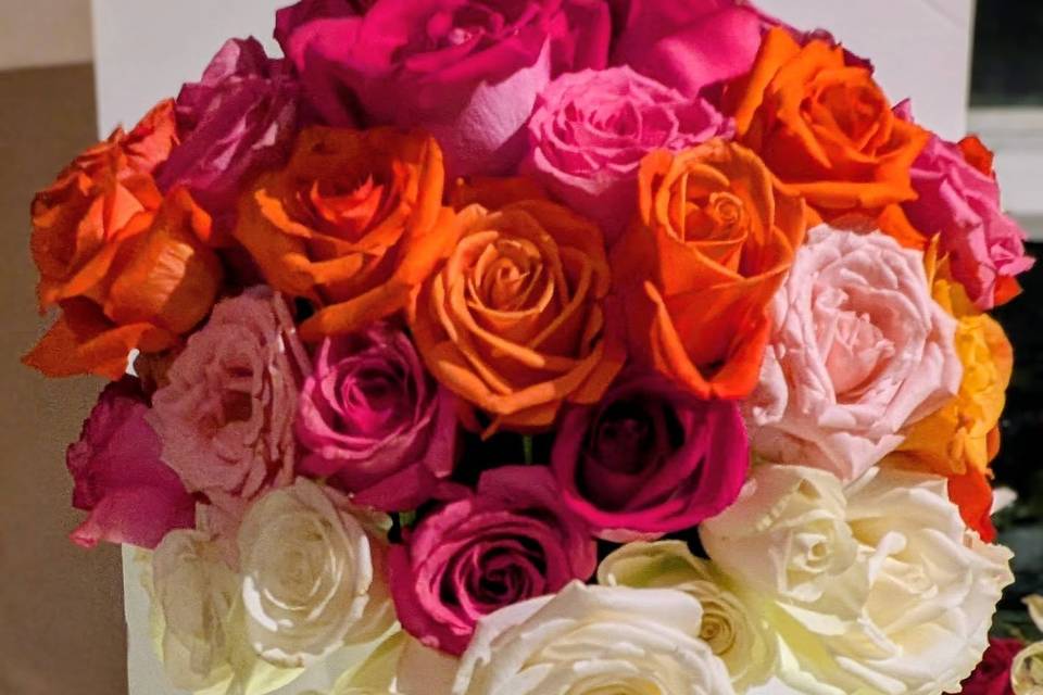 Colourful Light up Rose