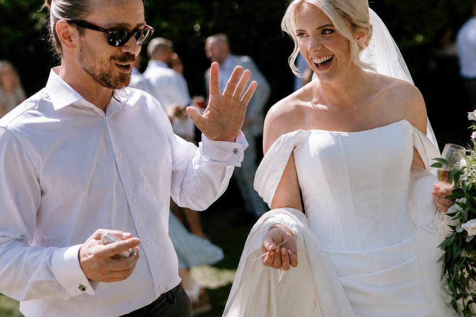 Bespoke magic for the bride