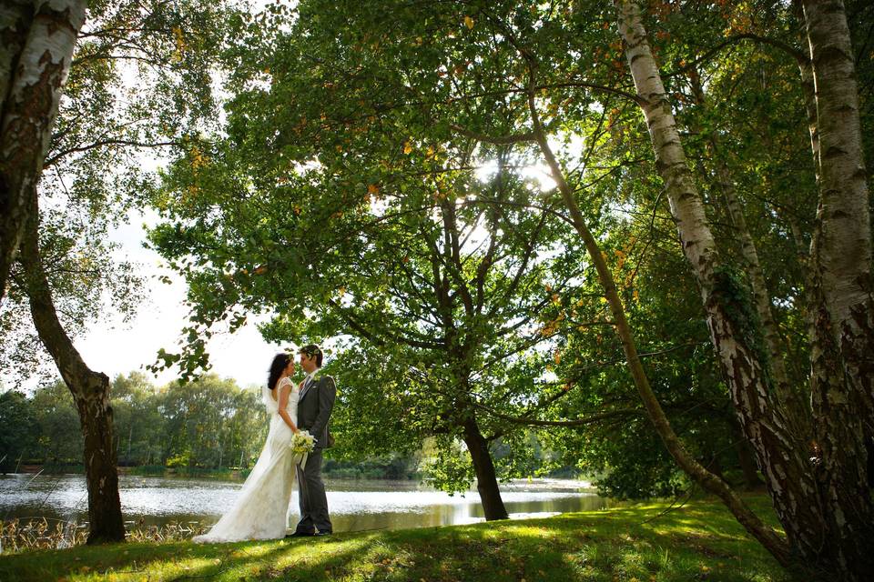 Grounds, Lake & Trees