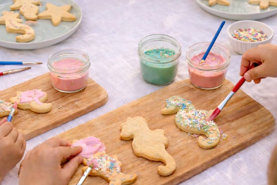 Biscuit decorating
