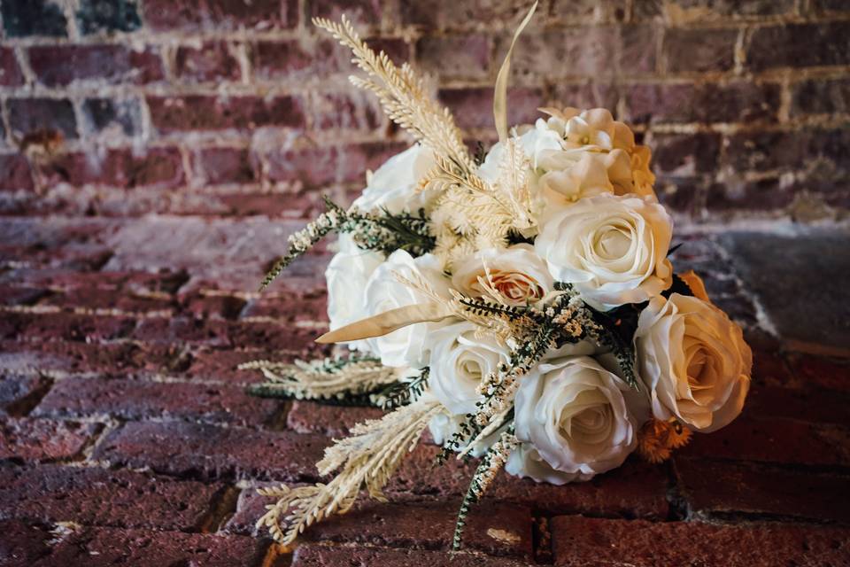 Ivory boho bouquet