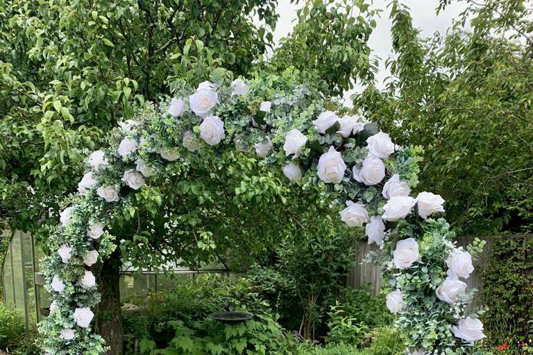 Rose Ceremony arch