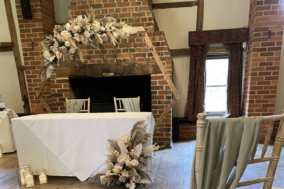 Ceremony decor