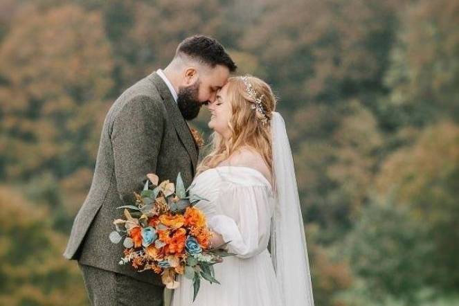 Autumn Bridal Bouquet