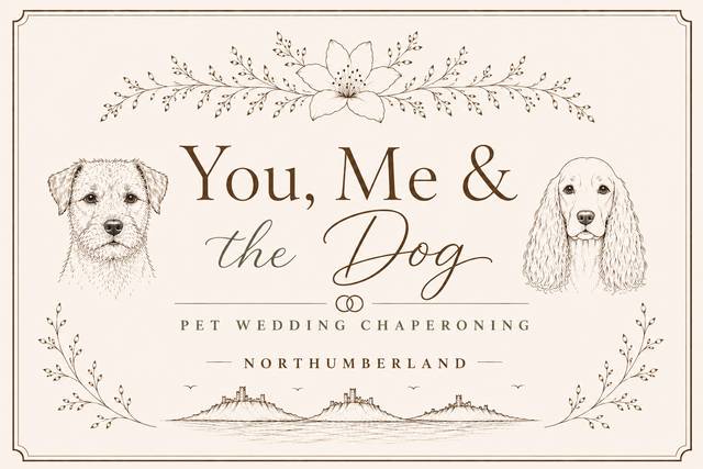 pet wedding chaperone 💒