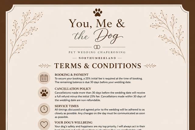 terms & conditions 🖊️