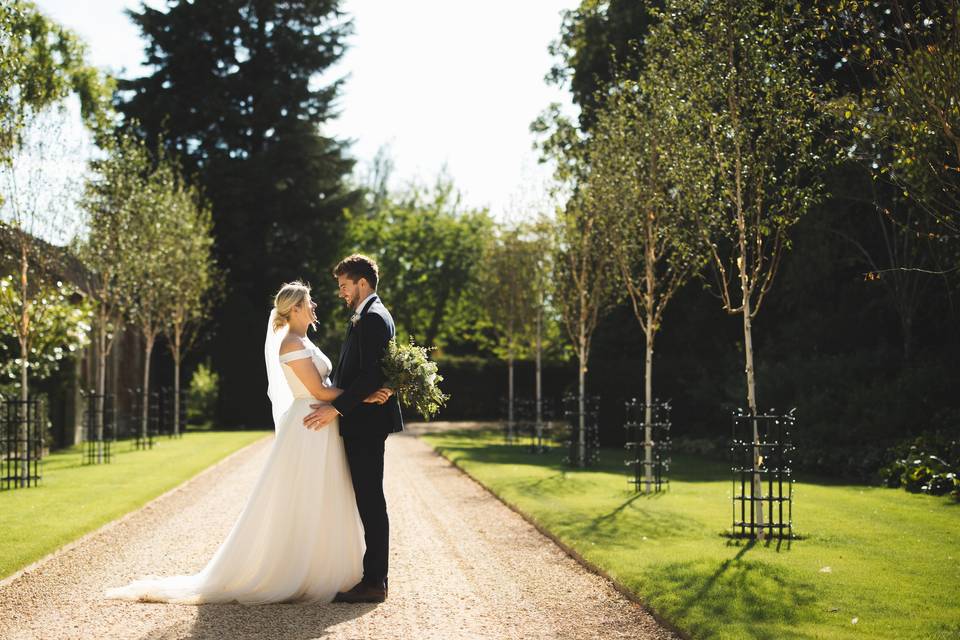 Stunning outdoor wedding