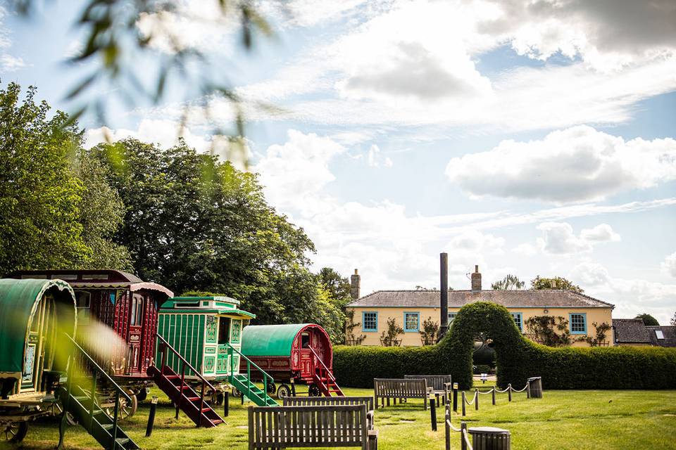 The Romany Caravans