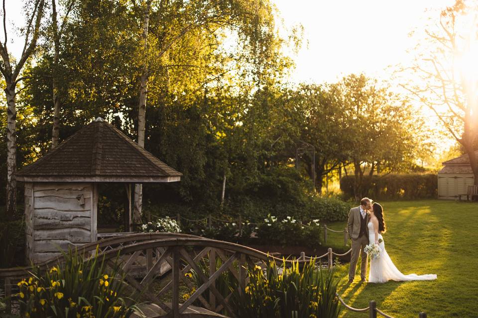 Golden Hour in gardens
