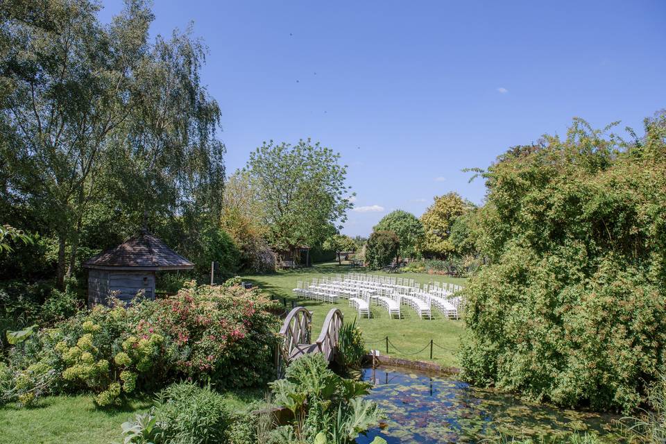 South Farm Garden Ceremony