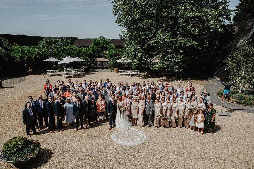 Courtyard Group Photo