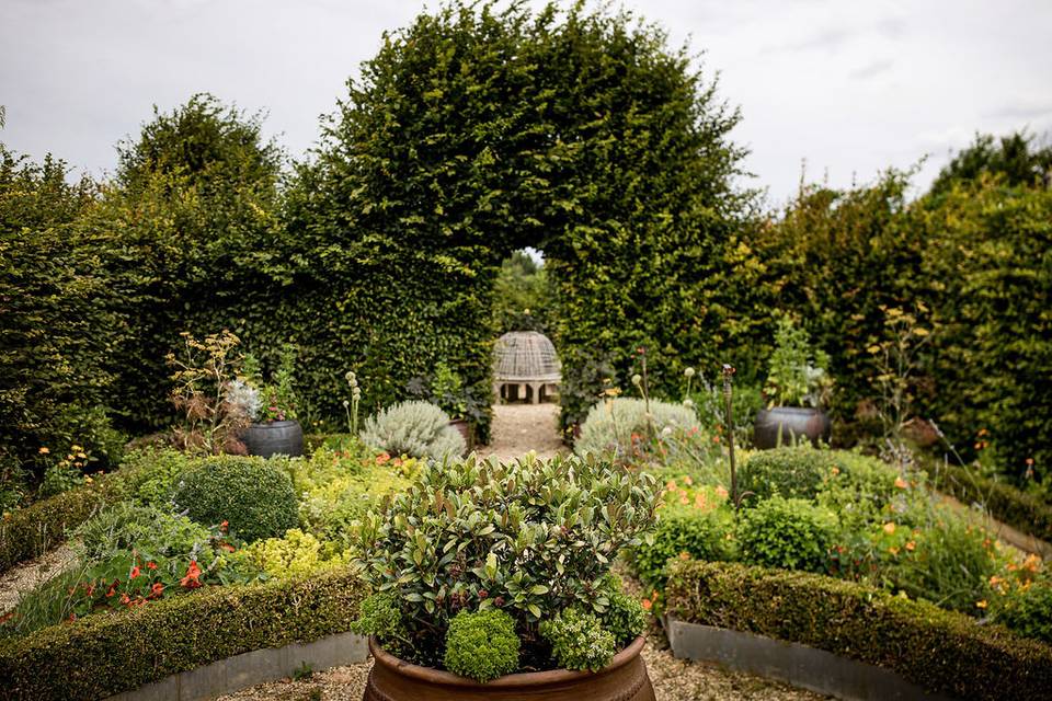 South Farm Pretty Herb Garden