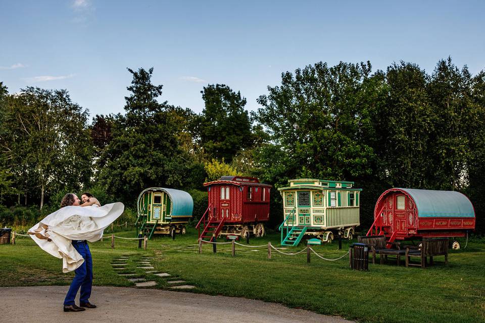 The Romany Caravans