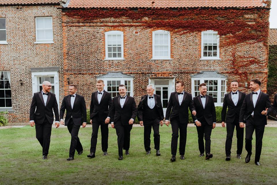 The groomsmen