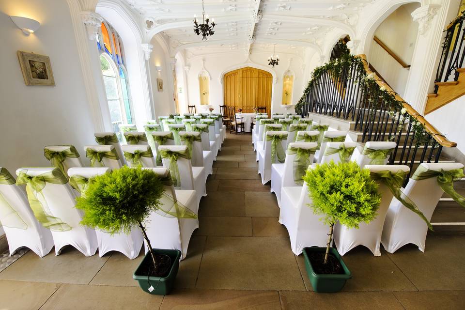 Ceremony in the Garden Room