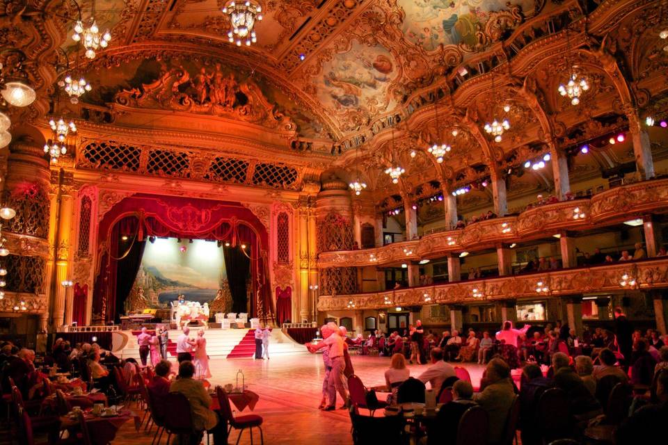 Blackpool Tower Ballroom Wedding Venue Blackpool Tower, Lancashire ...