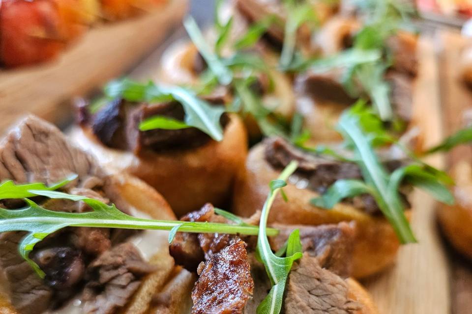 Mini Roast Beef Yorkshire Puds