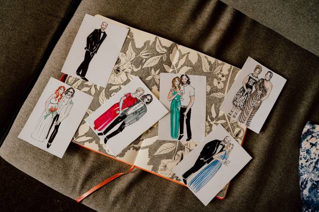 Live Wedding Illustrator