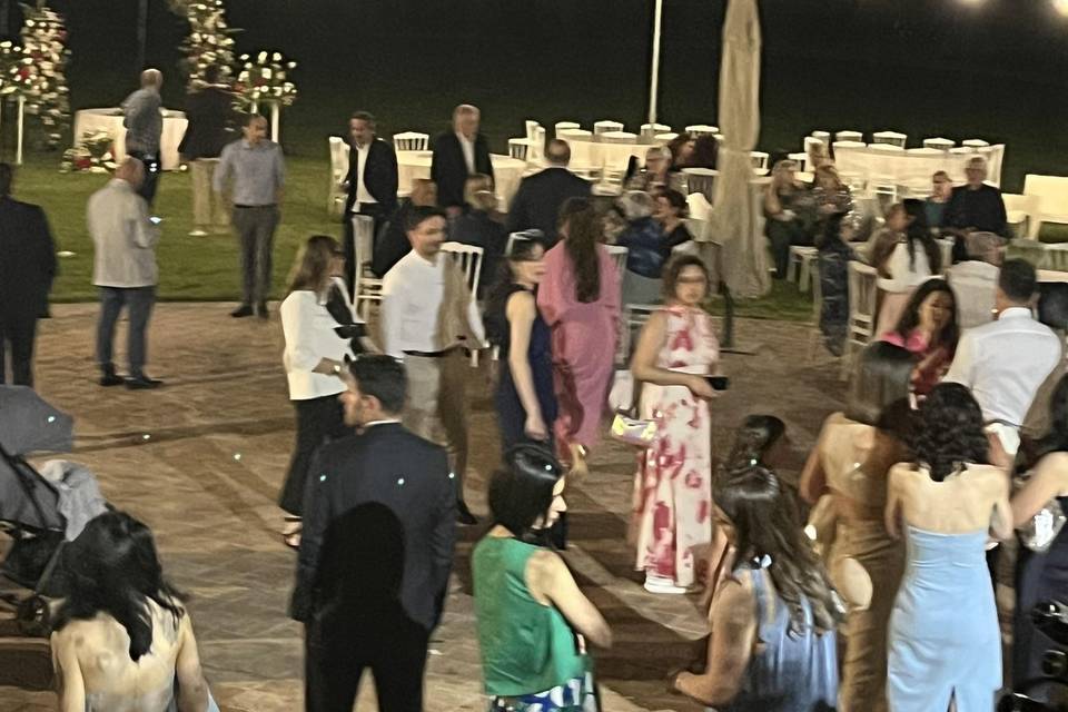 Time for dancing and partying