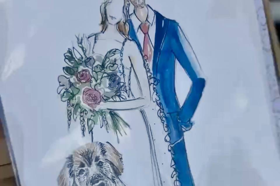 Bride and groom