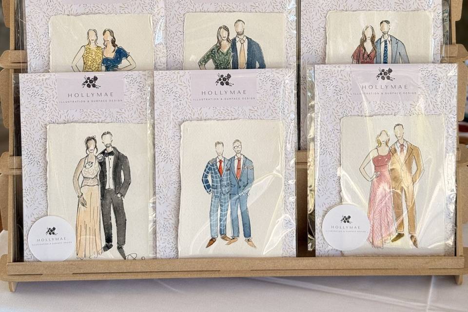 Finished portraits