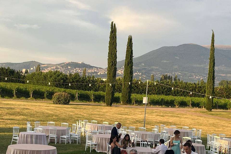 Weddings with a view of Assisi