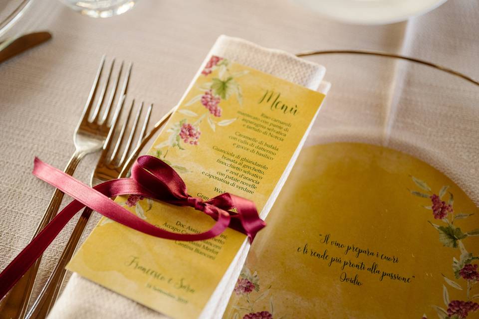 Wedding and reception rooms