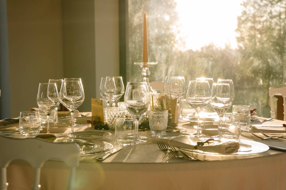 Wedding and reception rooms