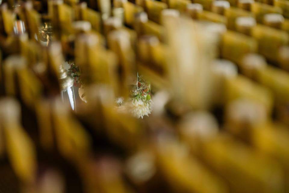 Wedding and reception rooms