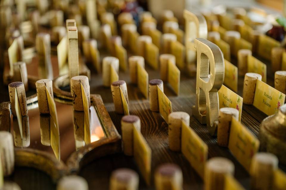 Wedding and reception rooms