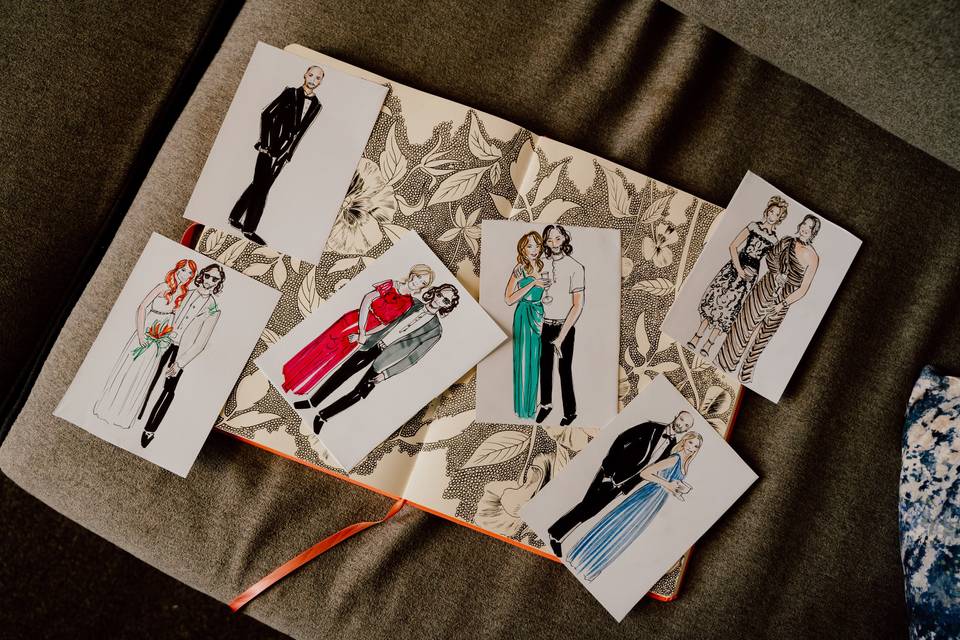 Live Wedding Illustrator