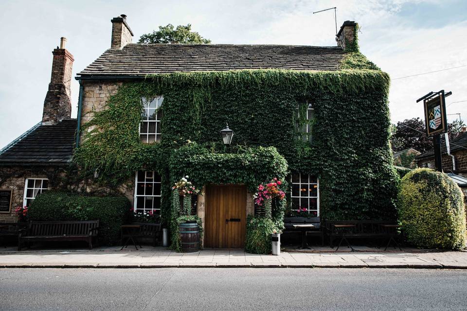 Ivy-clad pub