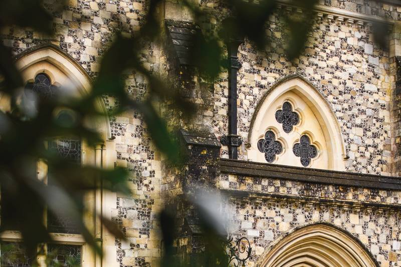 Arched door at The Great Hall