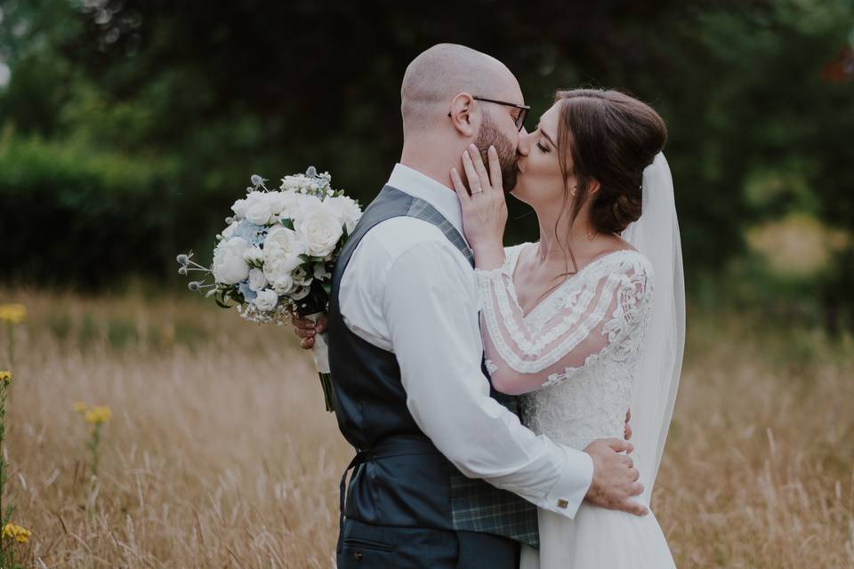 Long grass couple shot